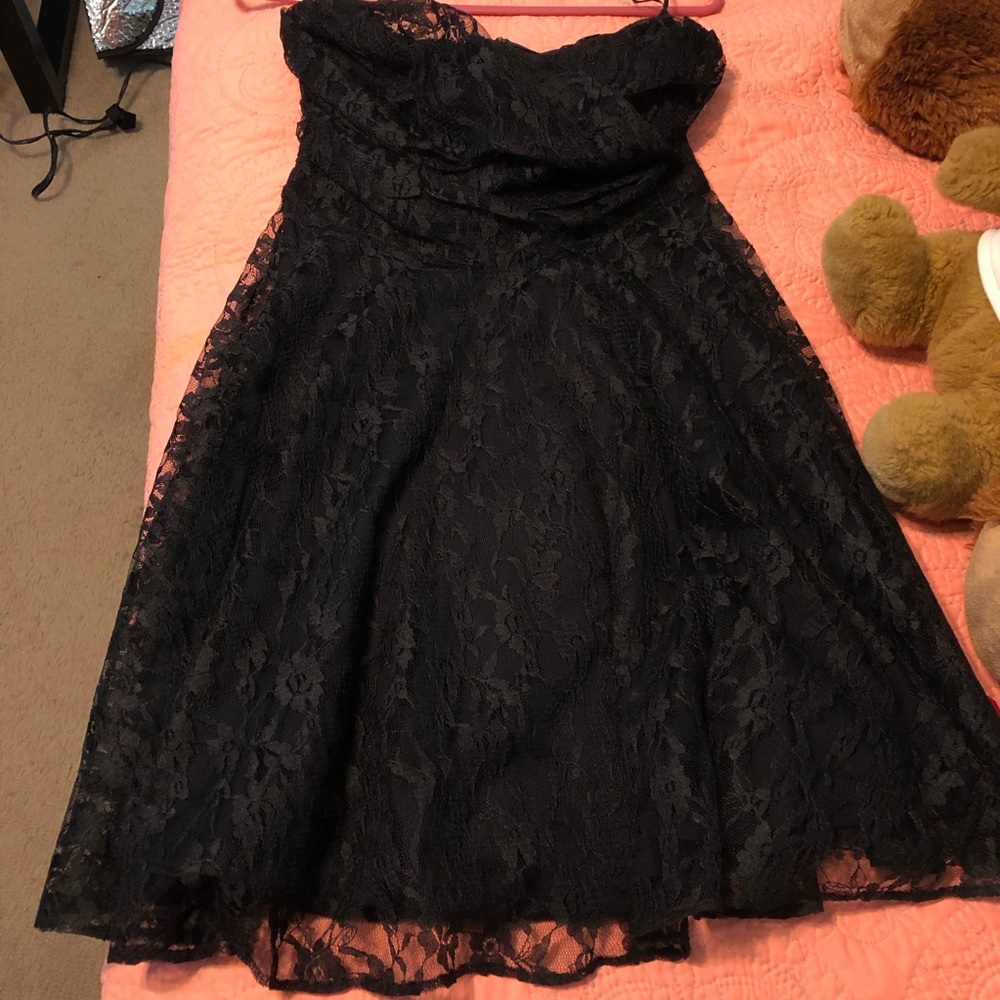 Express Strapless Dress